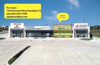 Pasadena, TX Retail - 7315 Fairmont Pkwy