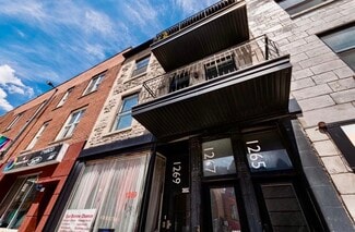 Montréal, QC Storefront Retail/Residential - 1269 Rue Atateken