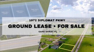 Cape Coral, FL Commercial Land - 1972 Diplomat Pky E