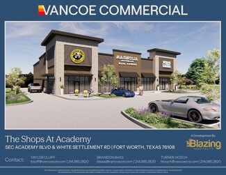 Fort Worth, TX Commercial - SEC of Academy Blvd & White Settlement Rd