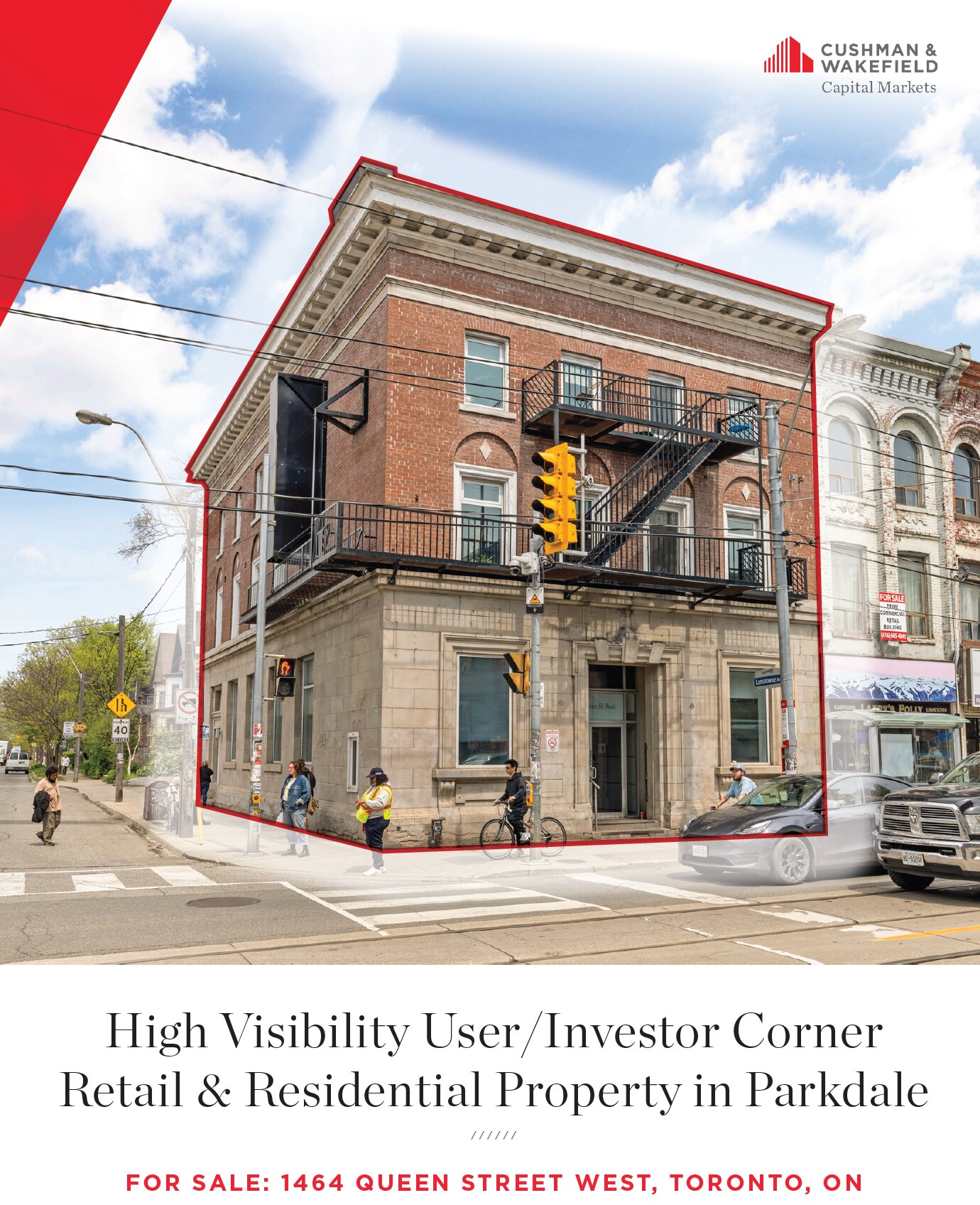 1464 Queen St W, Toronto, ON for Sale