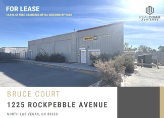 North Las Vegas, NV Industrial - 1225 Rockpebble Ave