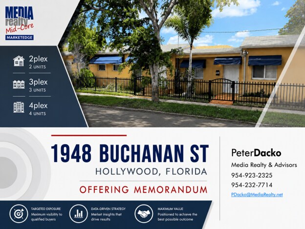 1948 Buchanan St, Hollywood, FL for Sale