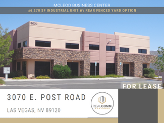 Las Vegas, NV Industrial - 3070 E Post Rd