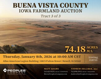 Newell, IA Agricultural Land - 2261 610th Street Newell, IA Agricultural Land - 2261 610th Street