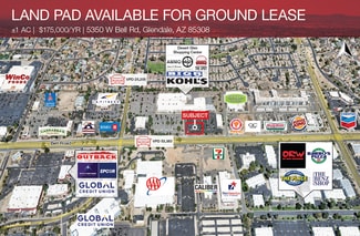 Glendale, AZ Commercial Land - 5350 Bell Rd Glendale, AZ Commercial Land - 5350 Bell Rd