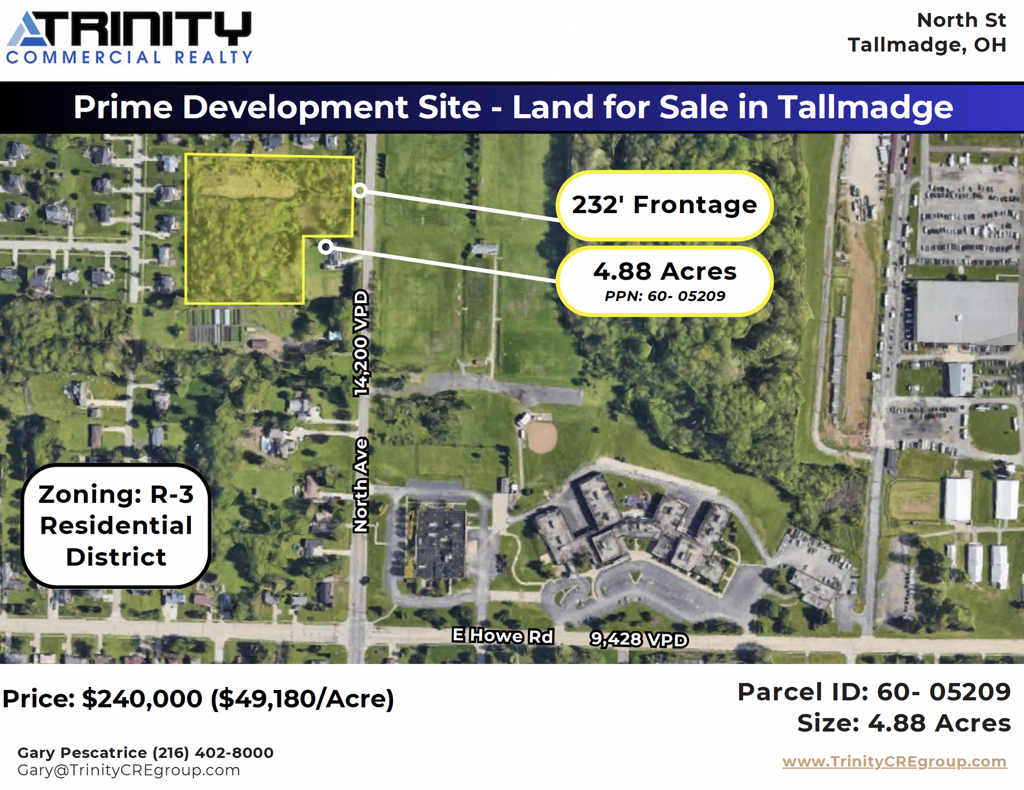 North Avenue, Tallmadge, OH for Sale