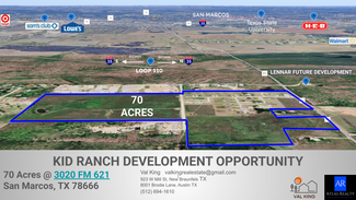 San Marcos, TX Commercial Land - 3020 FM 621