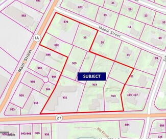 Walpole, MA Commercial Land - 0 Main St