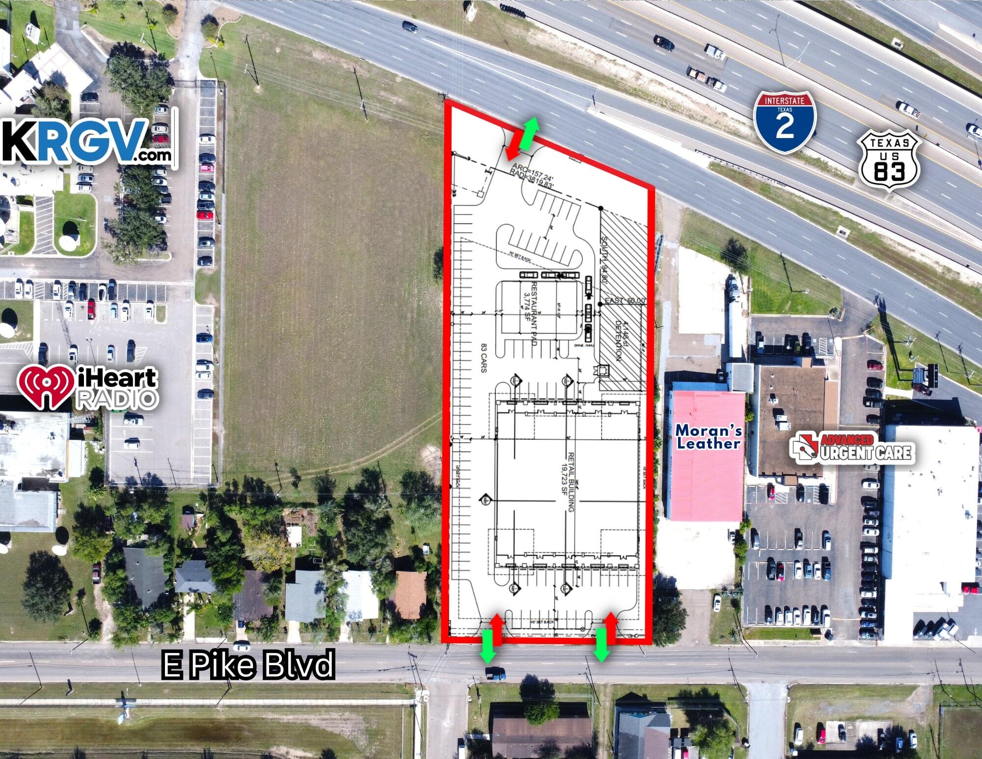 1401 E Pike Blvd, Weslaco, TX for Rent