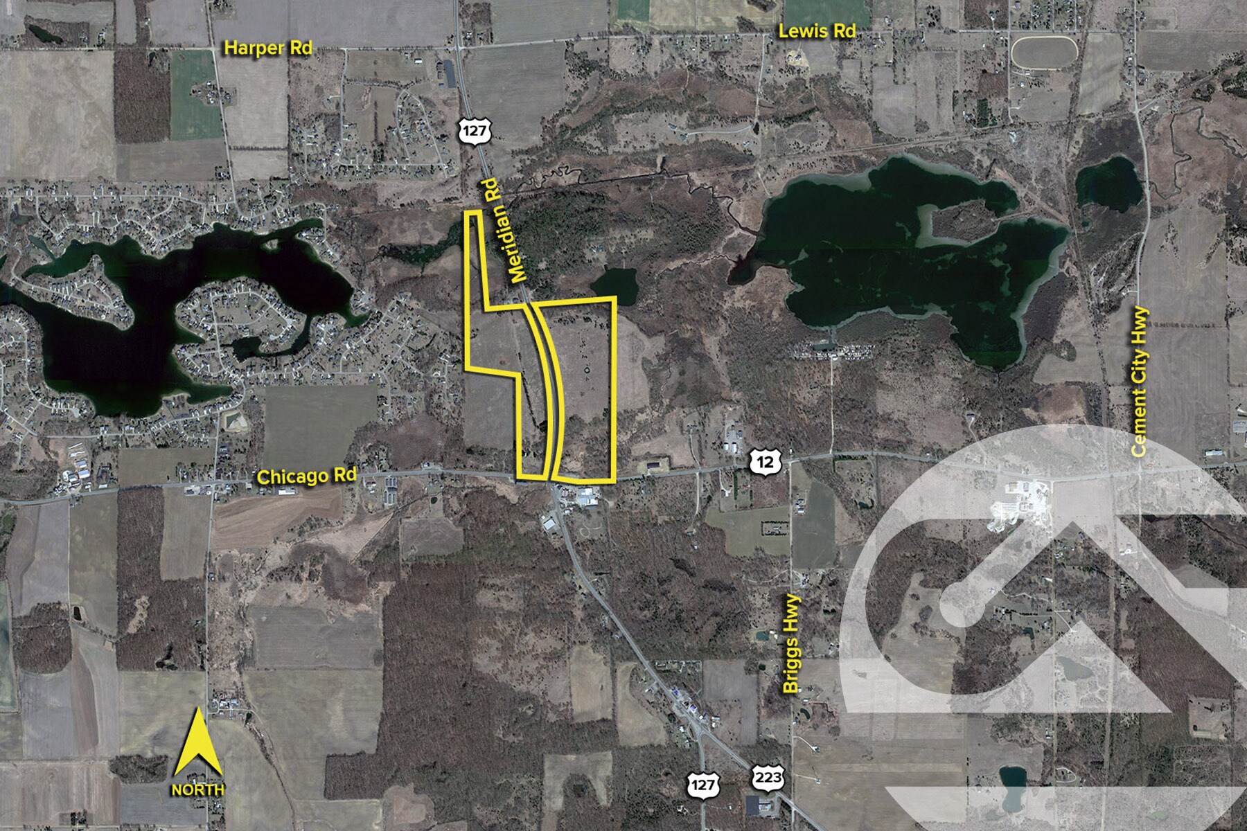 18808 US-12 Hwy, Cement City, MI for Rent