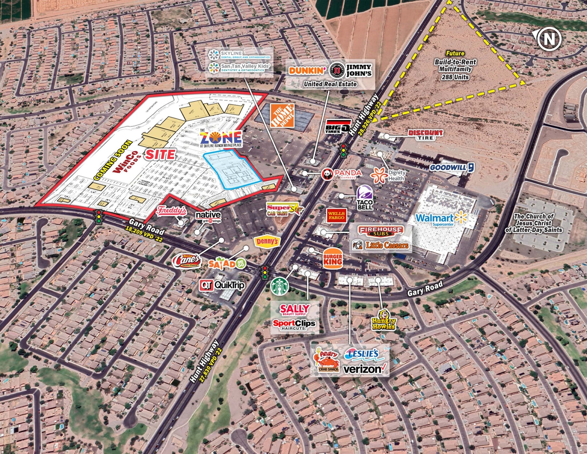 N Gary Rd Queen Creek, AZ 85242 Retail Property for Lease on