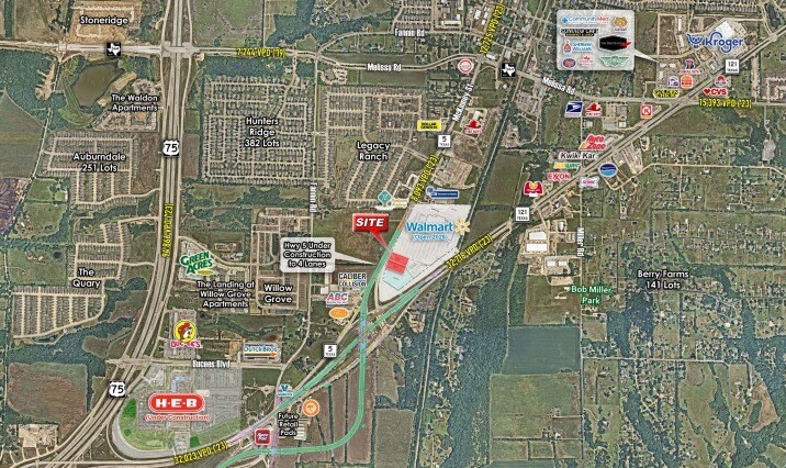 NEC of SH-121, Melissa, TX for Rent