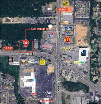 Mobile, AL Commercial Land - 7872 Cottage Hill Rd