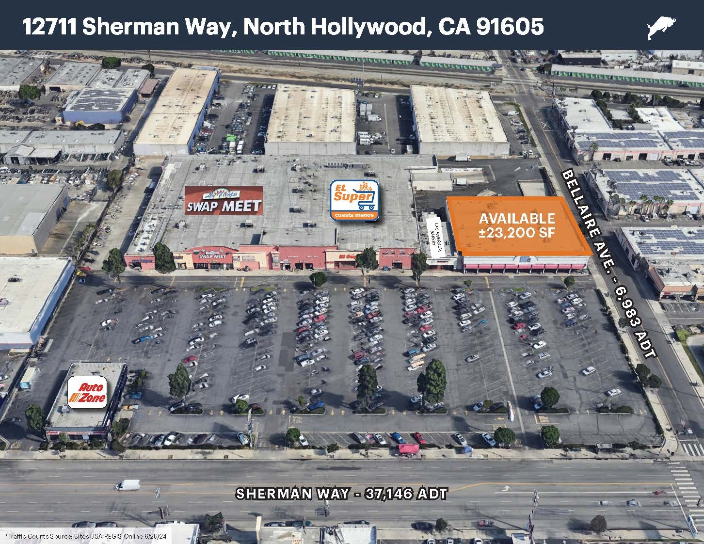 12711-12727 Sherman Way, North Hollywood, CA for Rent