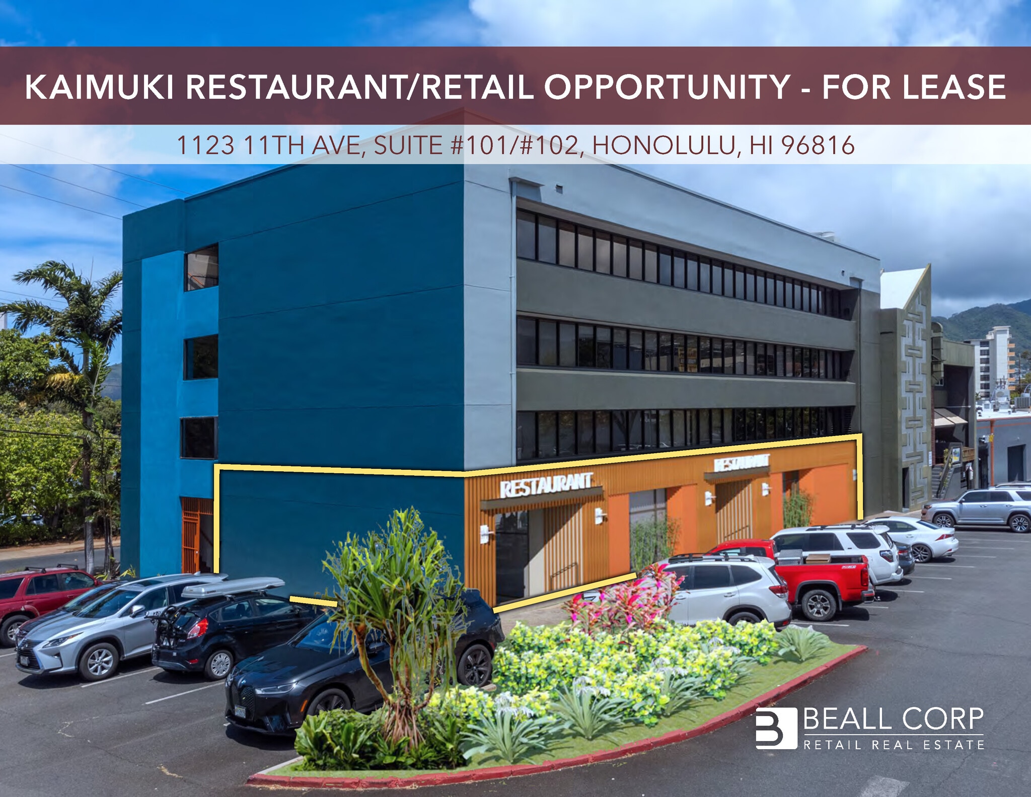 1123 11th Ave, Honolulu, HI for Rent