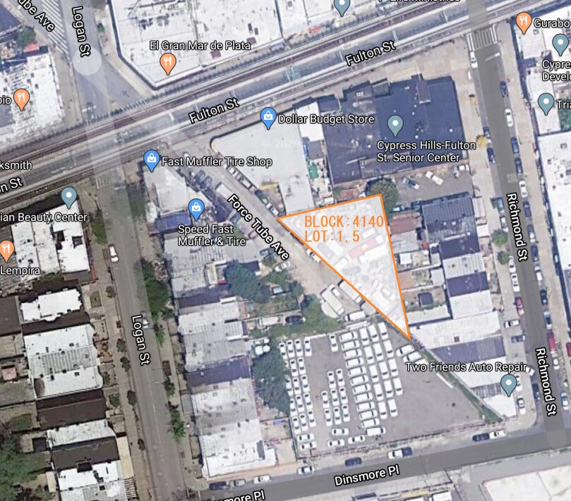 Force Tube Avenue Block 4140 Lot 1 & 5, Brooklyn, NY for Sale