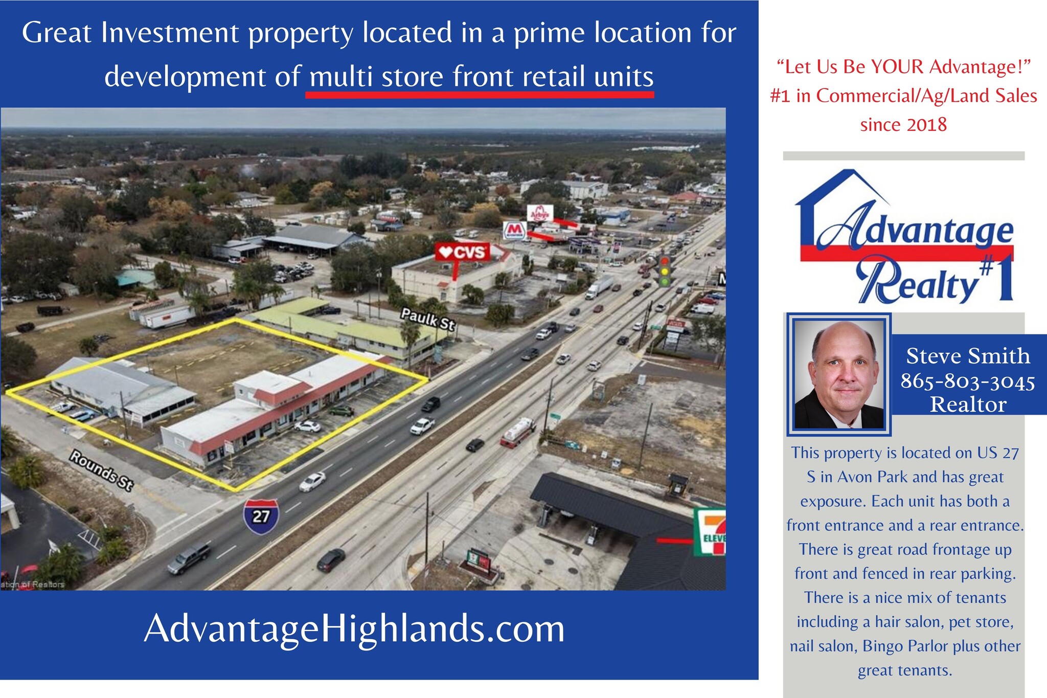 104-118 Us Highway 27 S, Avon Park, FL for Sale