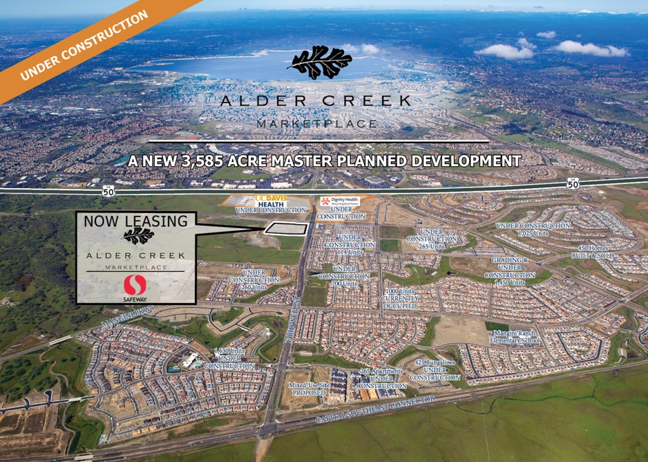 SWC E Bidwell St & Alder Creek Pkwy, Folsom, CA for Rent