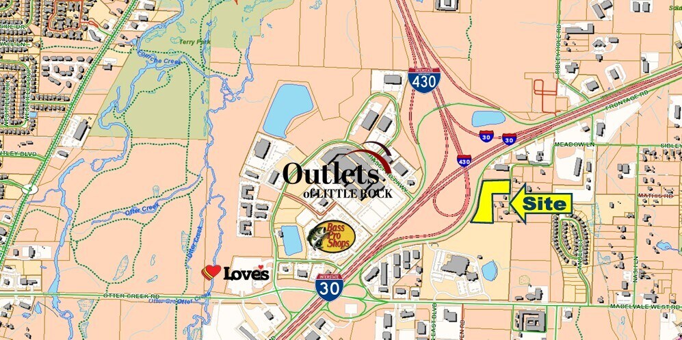 I-30 Frontage Rd, Little Rock, AR for Sale