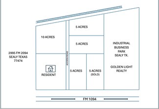 Sealy, TX Commercial Land - 2995 FM 1094