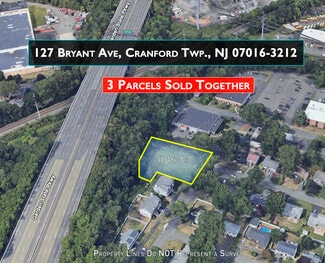 Cranford, NJ Residential Land - 127 Bryant Ave