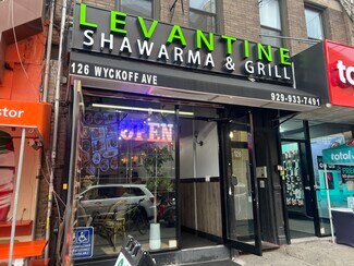 Brooklyn, NY Retail - 126 Wyckoff Ave Brooklyn, NY Retail - 126 Wyckoff Ave