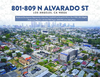 Los Angeles, CA Commercial - 801-809 N Alvarado St