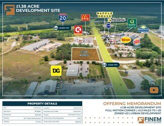 Aiken, SC Commercial Land - 2626 Columbia Hwy N Aiken, SC Commercial Land - 2626 Columbia Hwy N