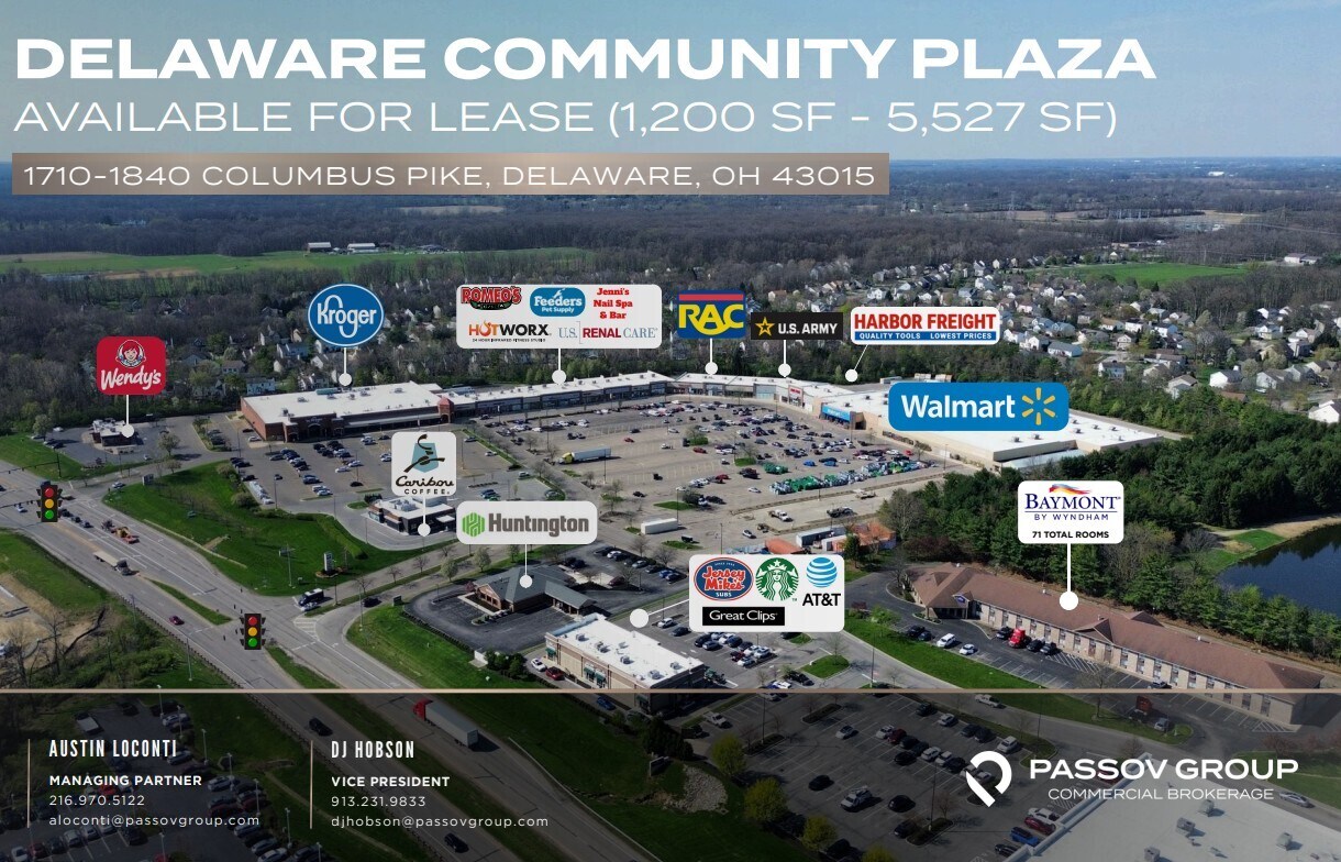1710-1850 Columbus Pike, Delaware, OH for Rent