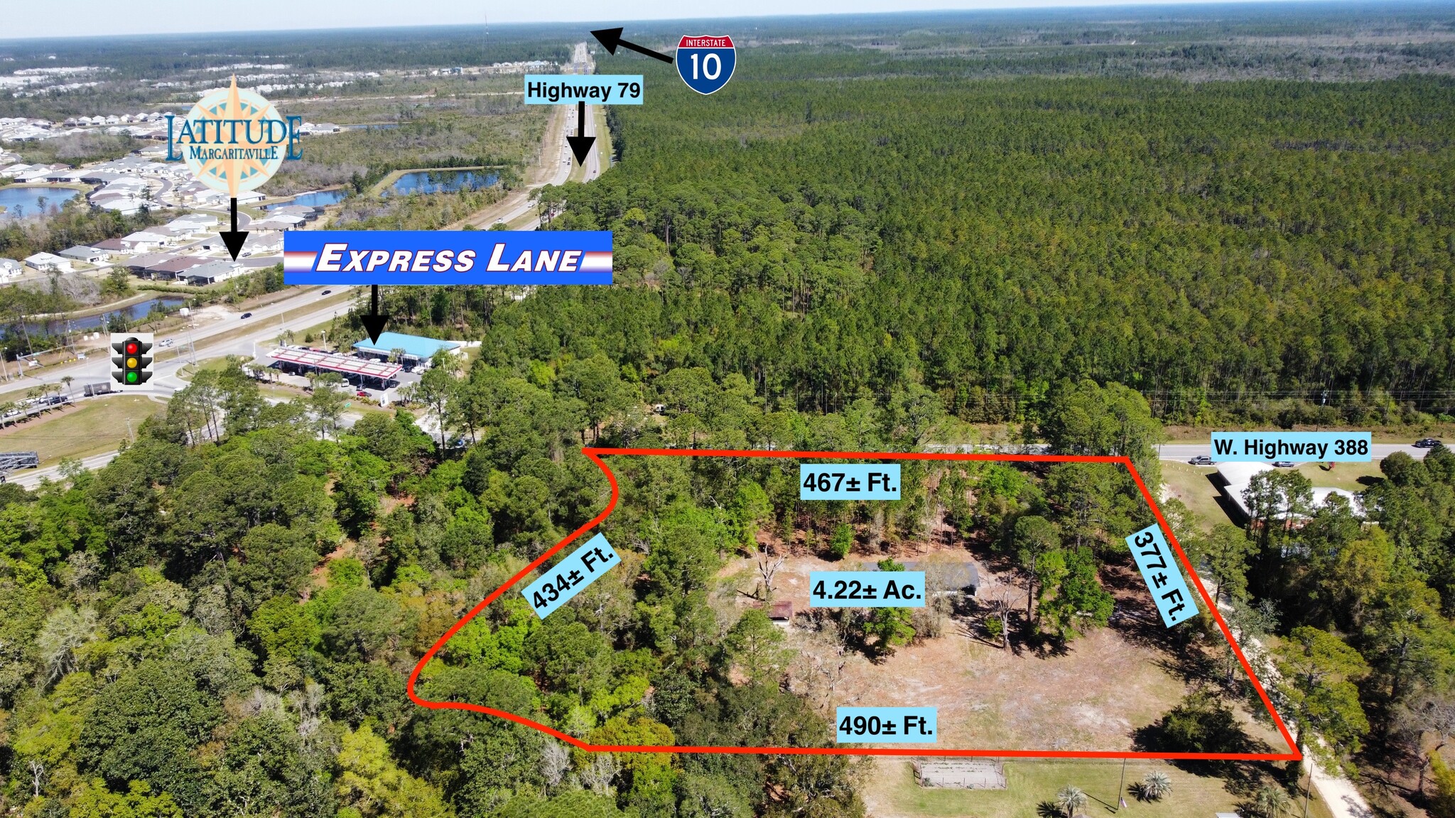 000 W. Highway 388, Panama City Beach, FL for Sale