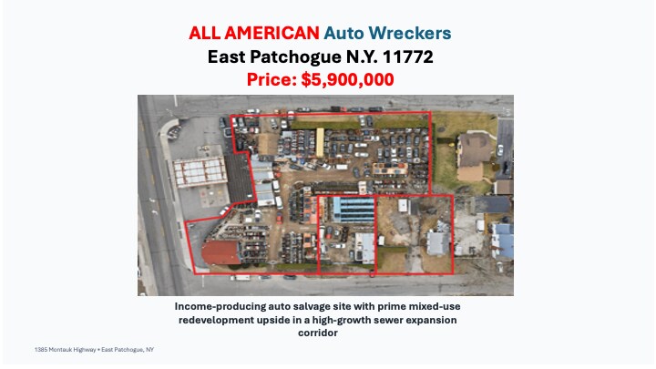 1385 Montauk Hwy, East Patchogue, NY for Sale