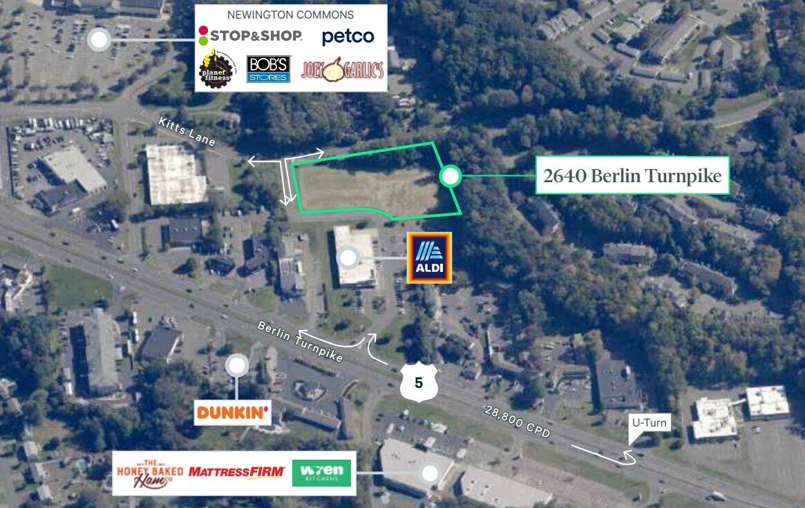 2640 Berlin Tpke Newington, CT 06111 Land Property for Sale on