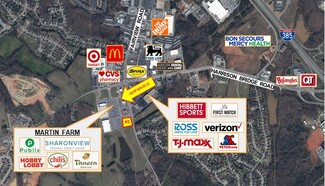 Simpsonville, SC Commercial Land - Fairview & Harrison Bridge Rd