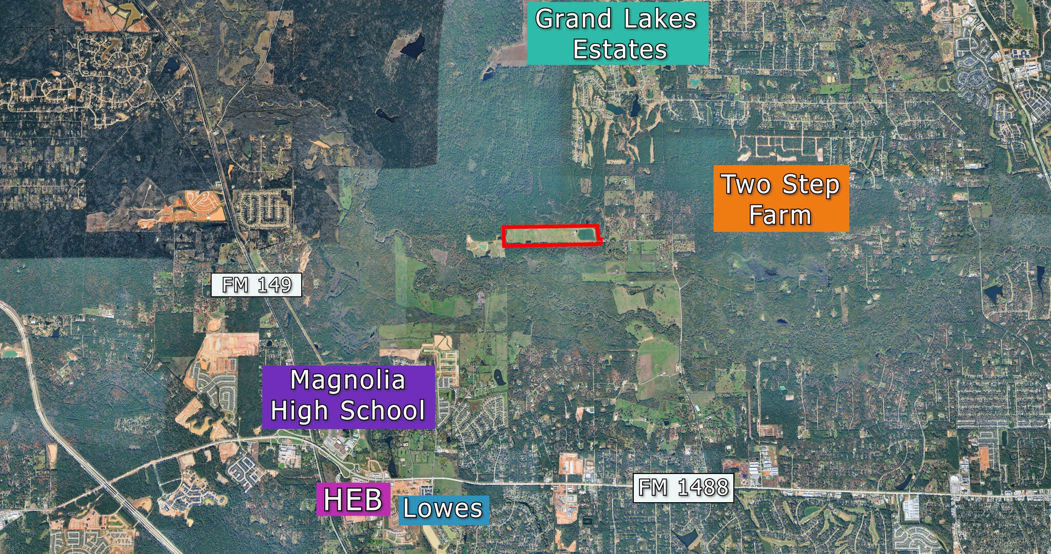 2835 Stapleton rd, Magnolia, TX for Sale