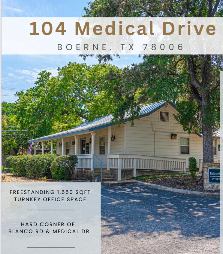 104 Medical Dr, Boerne, TX for Rent