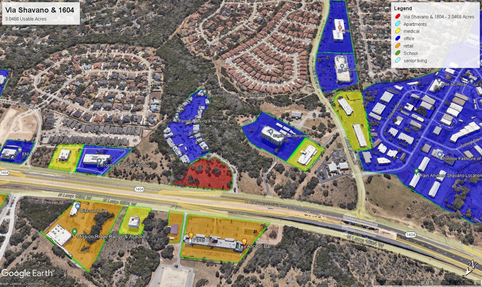 Loop 1604 & Via Shavano, San Antonio, TX for Sale