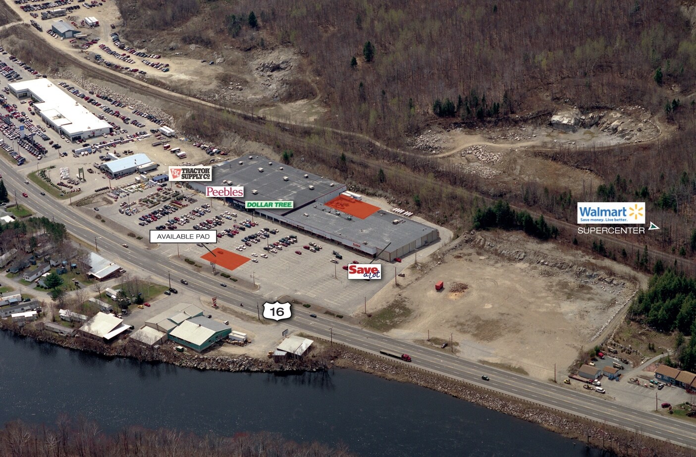 491 Main St Berlin, NH 03570 Shopping Center Property for Lease on