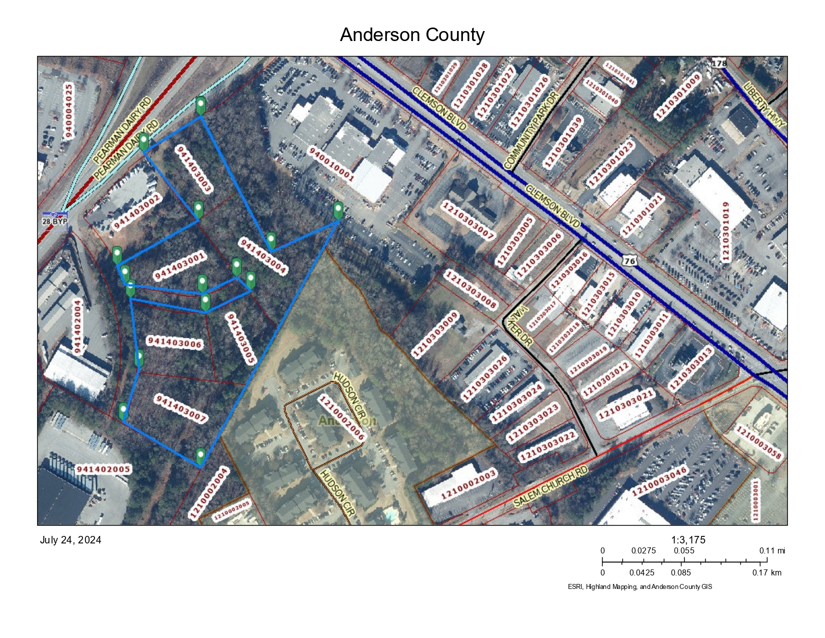 0000 Pearman Dairy Road, Anderson, SC for Sale