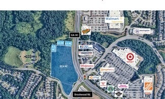 Cumming, GA Commercial Land - 3109 Caney Rd