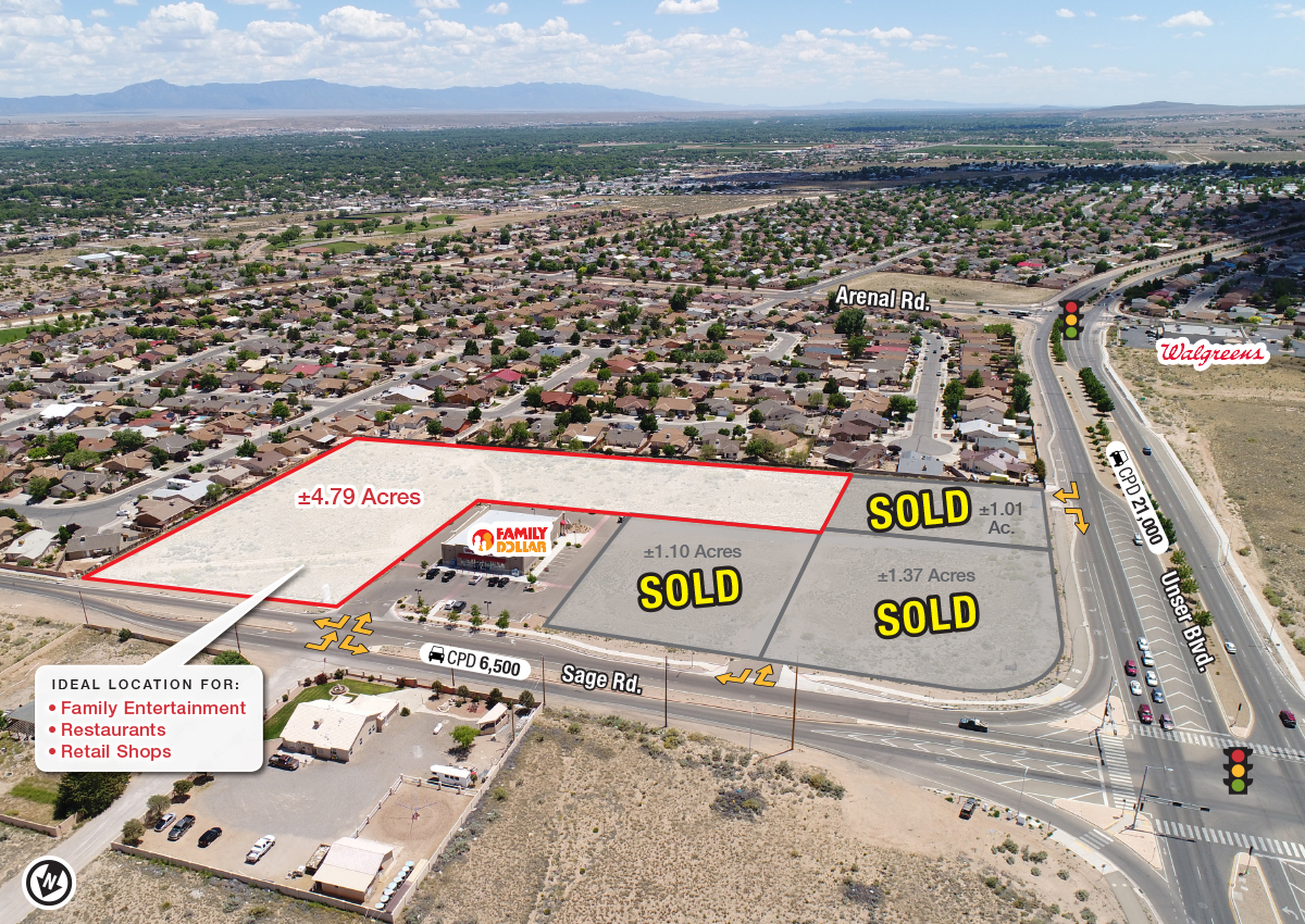 Unser Blvd @ Sage Rd. SW, Albuquerque, NM for Sale