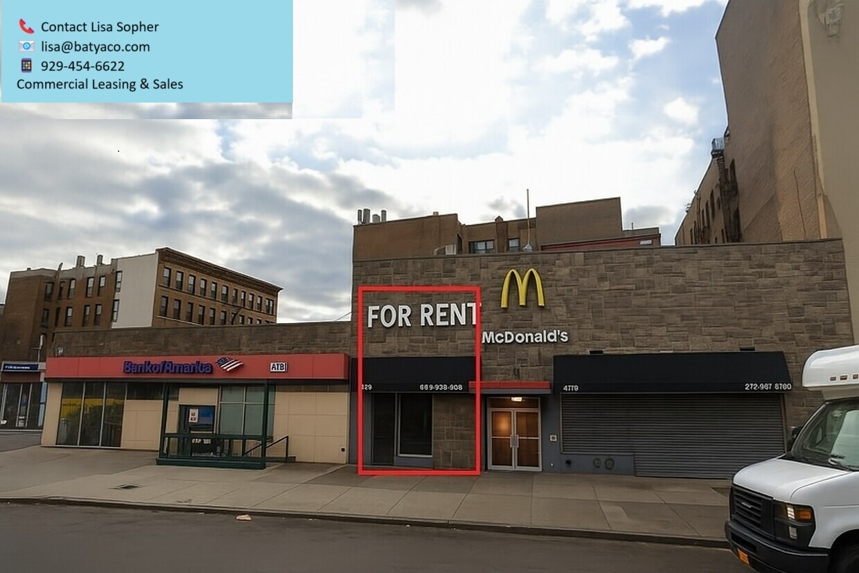 4754 Broadway, New York, NY for Rent