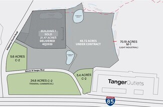 Steven B Tanger Blvd I-85  