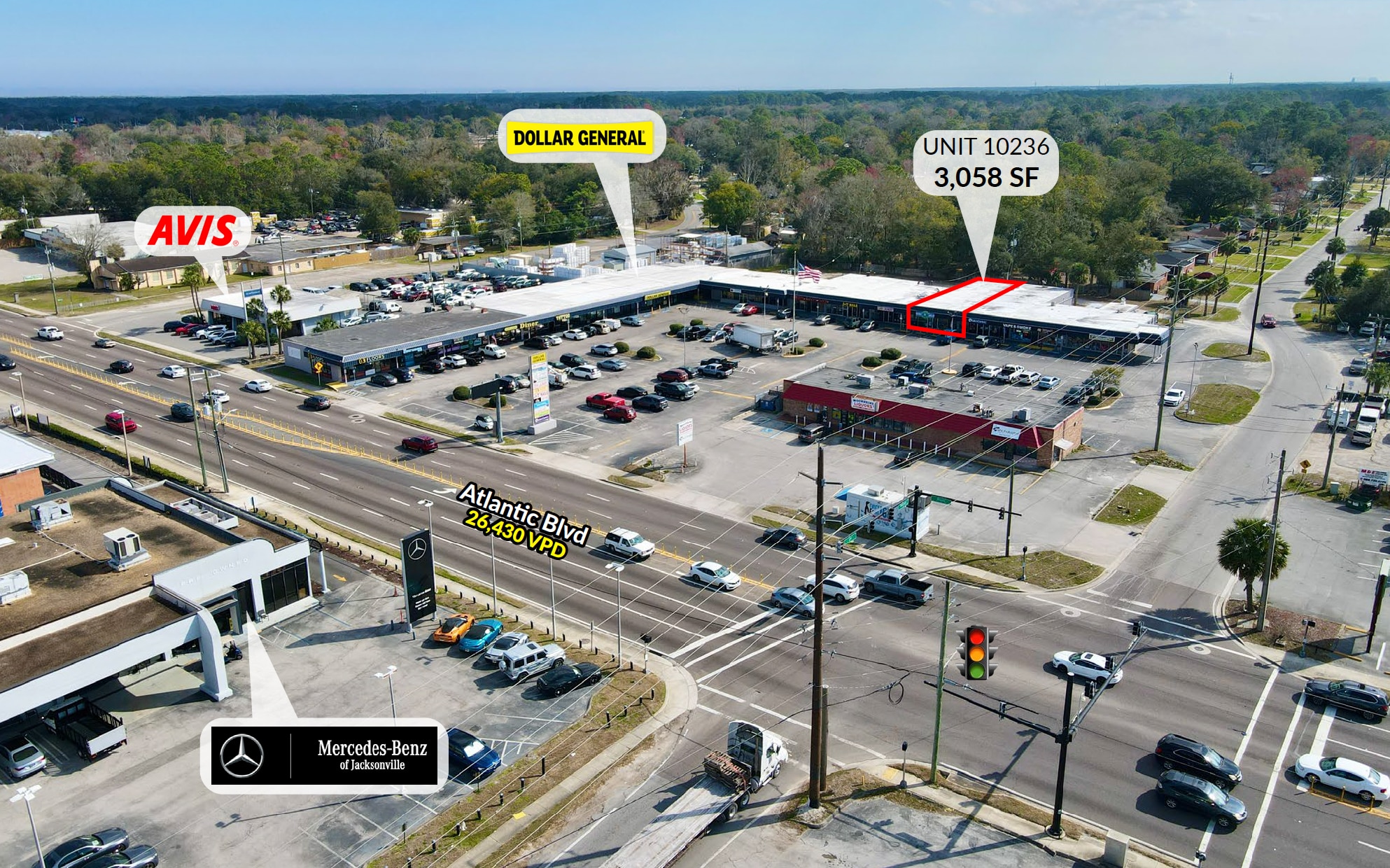 10214-10230 Atlantic Blvd, Jacksonville, FL for Rent