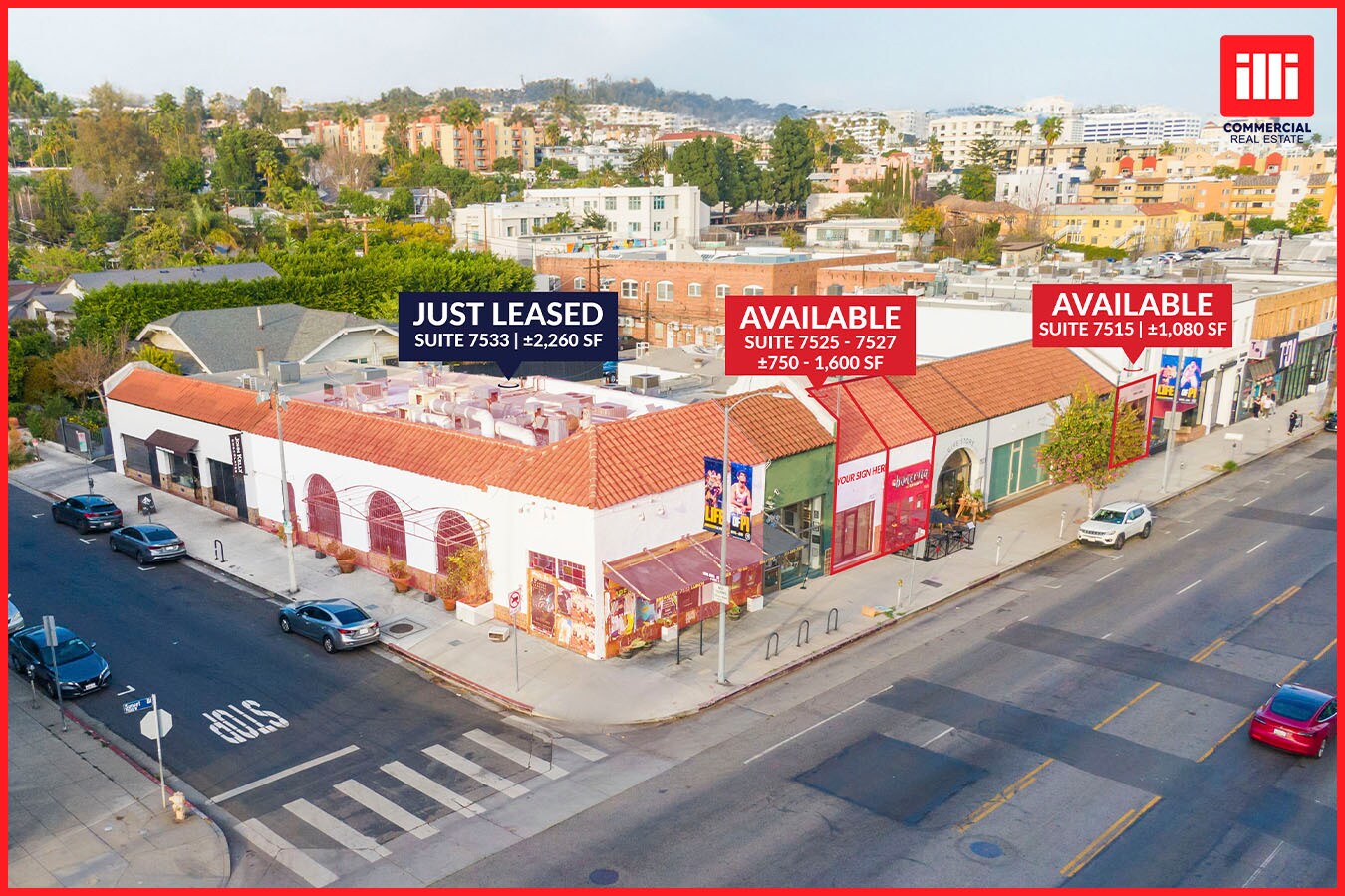 7507-7533 W Sunset Blvd, Los Angeles, CA for Rent