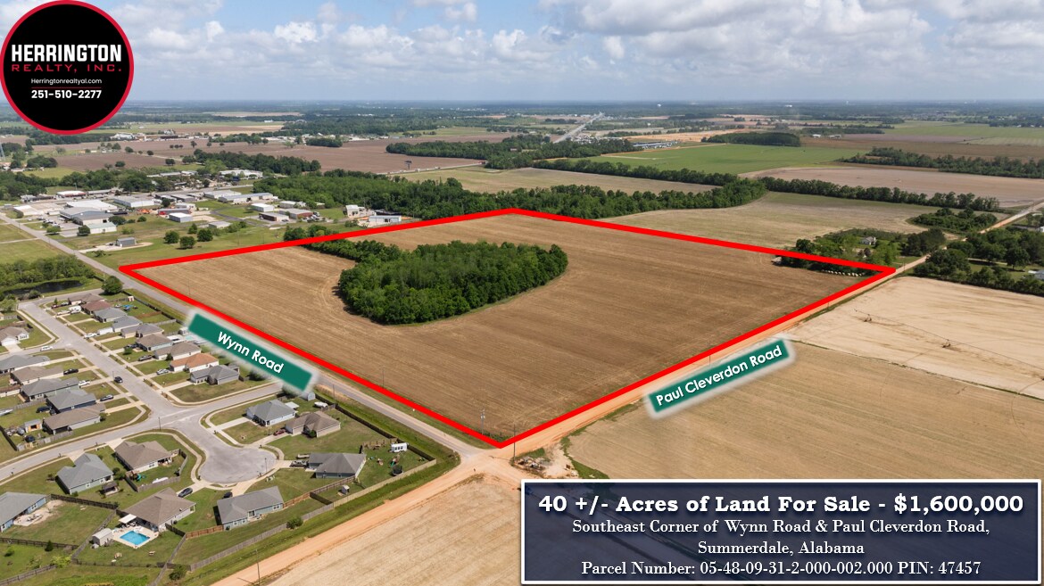 Wynn Road, Summerdale, AL for Sale