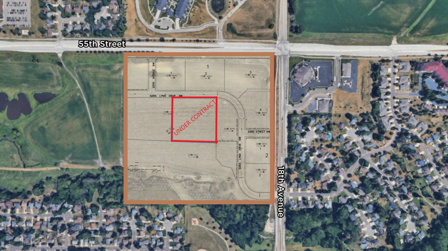55th Street and 18th Avenue NW, Rochester, MN for Sale