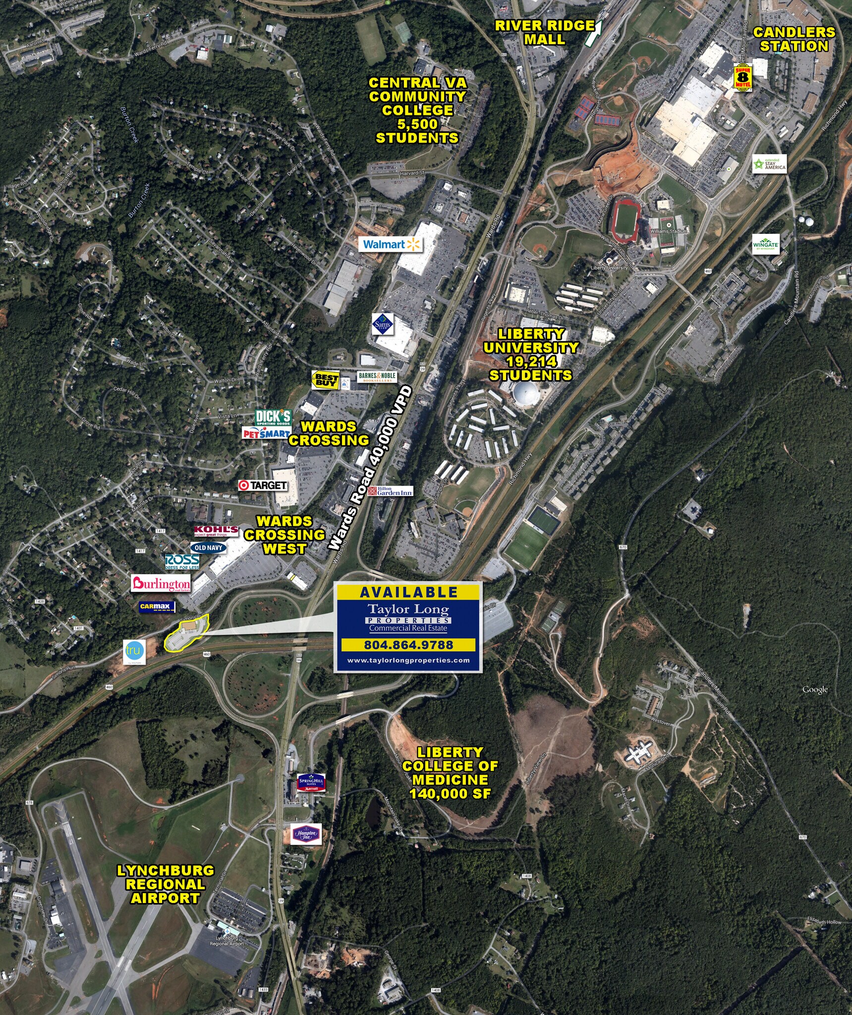 Simons Run, Lynchburg, VA for Sale