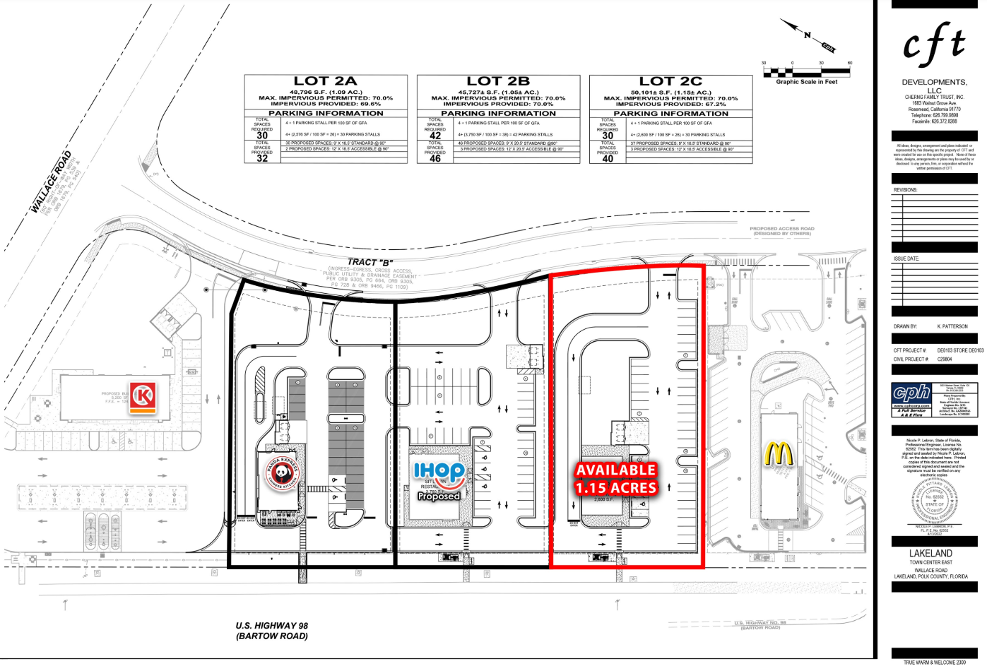 NEQ US 98 & Clubhouse Rd, Lakeland, FL for Rent