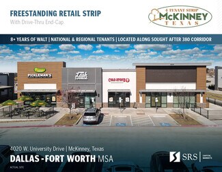 McKinney, TX Storefront - 4020 W University Dr